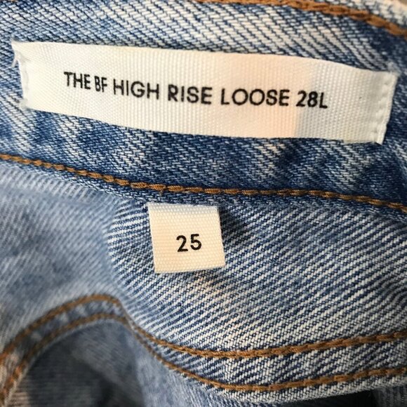 Denim Forum The BF High Rise Loose Size 25 - 28L - Picture 7 of 8